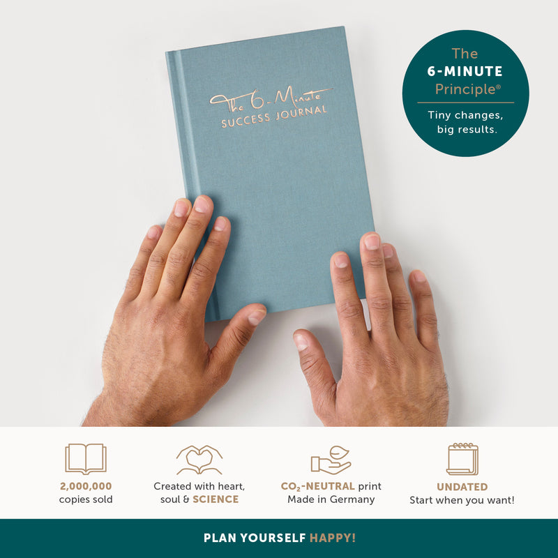 The 6-Minute-Success Journal – Daily Planner – UrBestSelf UK