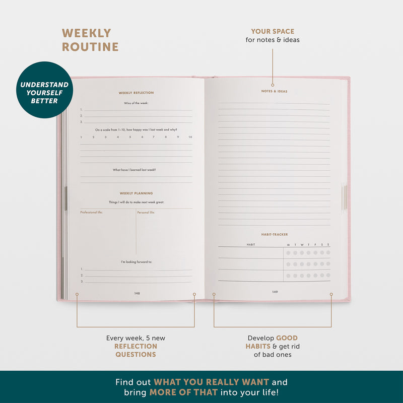 The 6-Minute-Diary Pure - The Bestseller Gratitude Journal